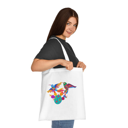Funky birds 04 Cotton Tote