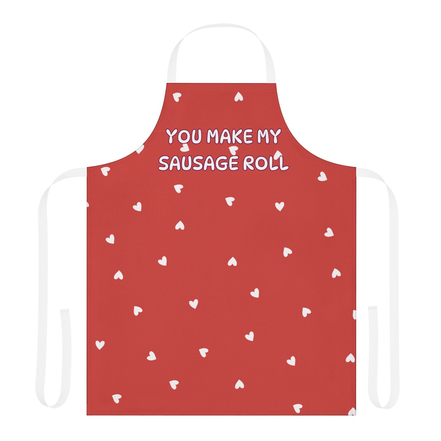 You Make My Sausage Roll Valentines Apron, 5-Color Straps