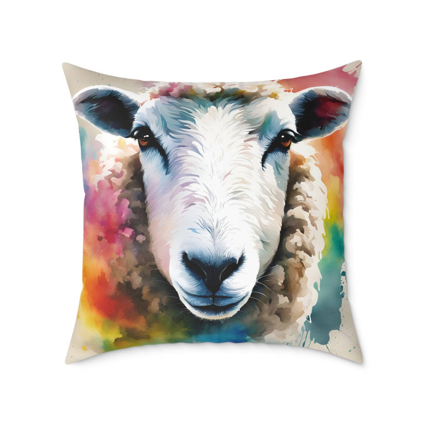 Sheep 02 Poly Pillow - Natures Beauty Design