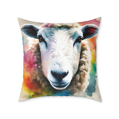 Sheep 02 Poly Pillow - Natures Beauty Design