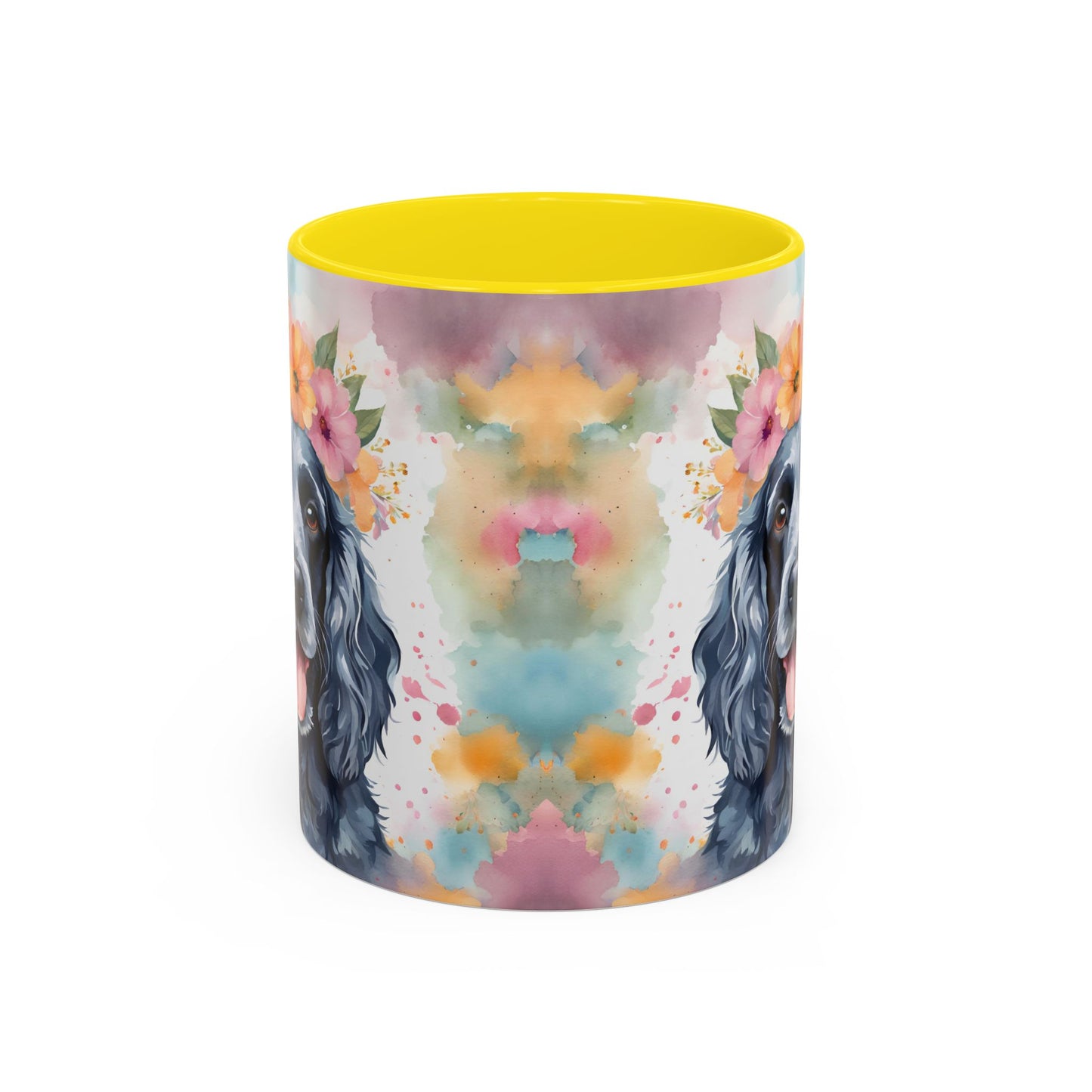 Blue Roan Cocker Spaniel 03 Accent Coffee Mug - Dog Lover Gift