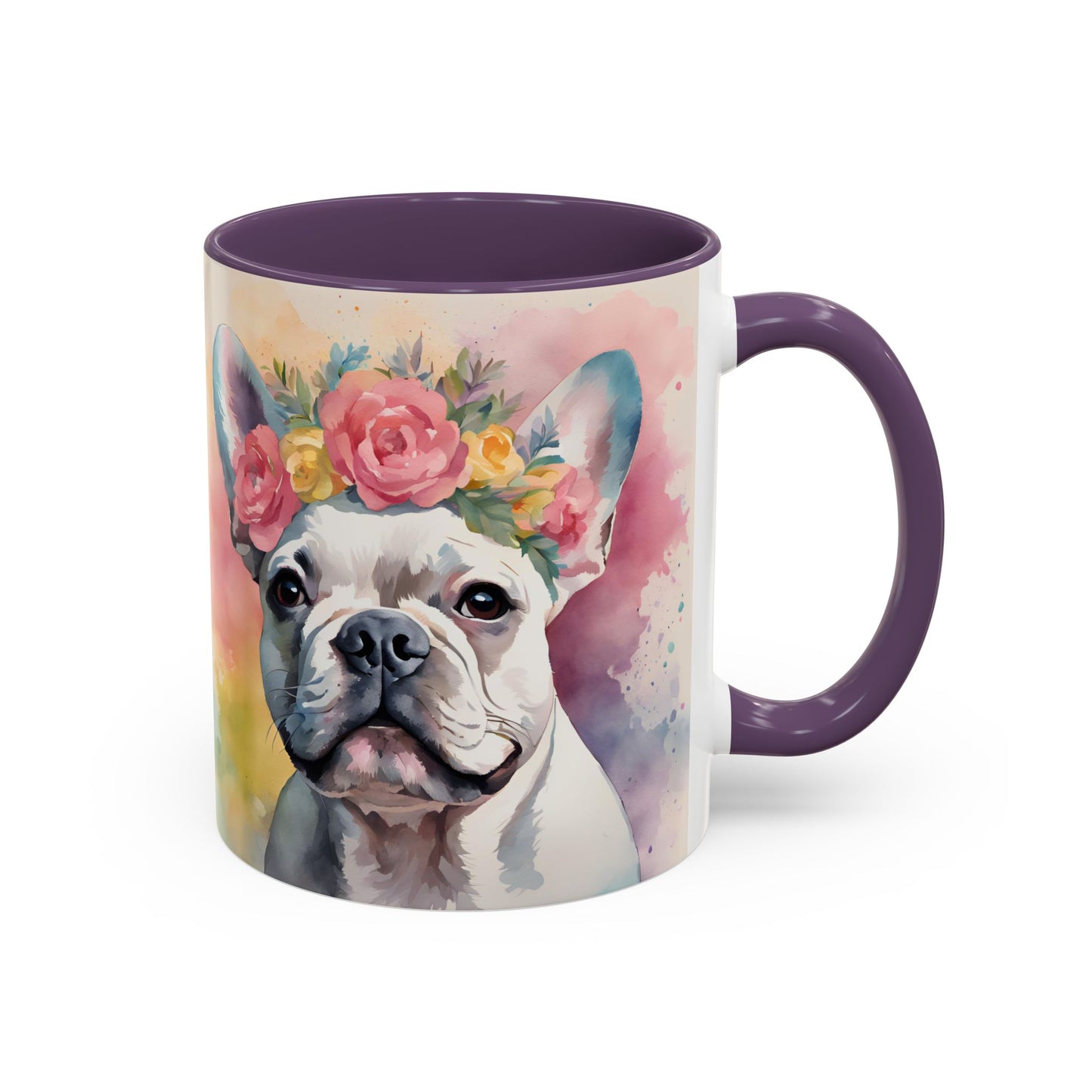 French Bulldog 04 Accent Coffee Mug - Dog Lover Gift