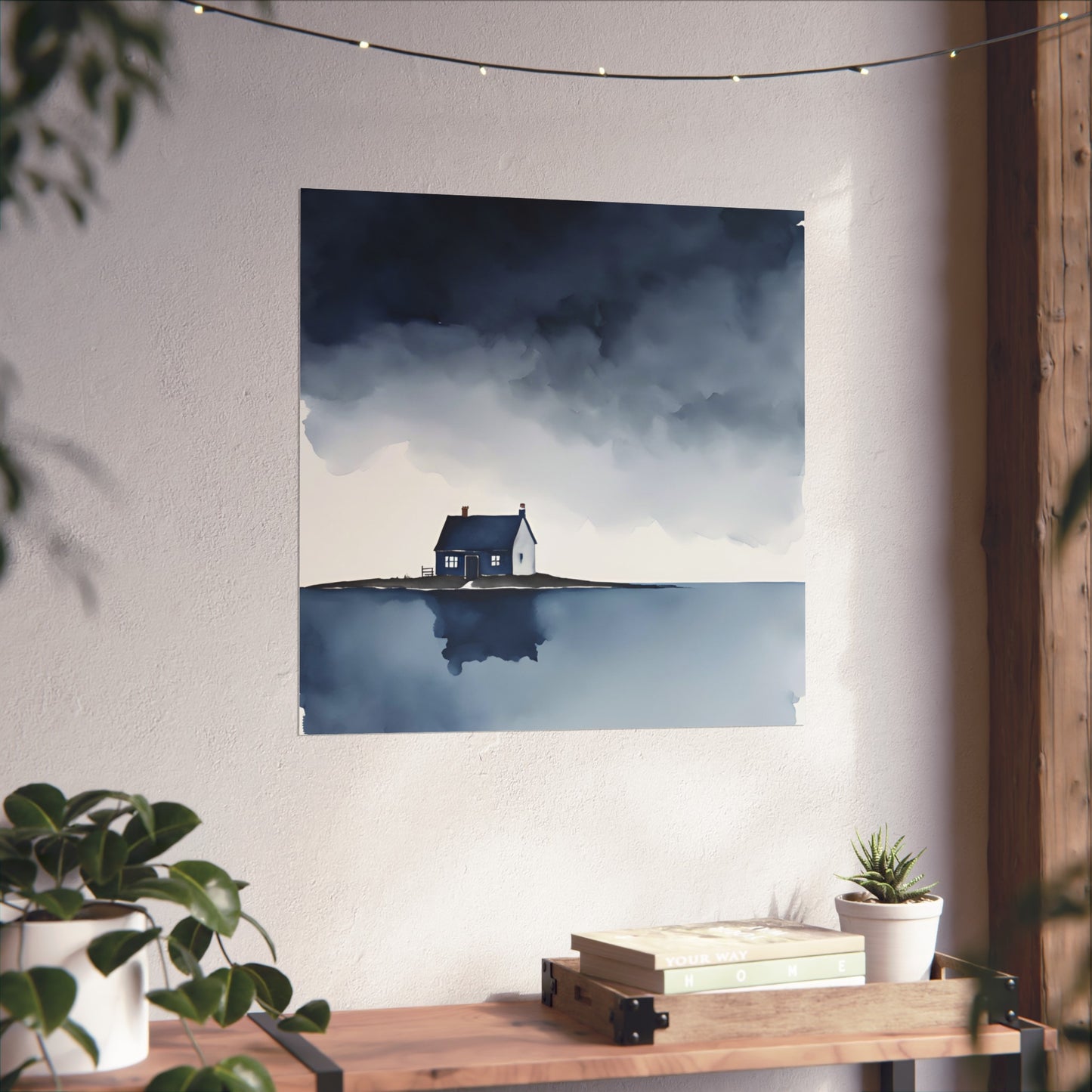 Blue Collection 6 Matte Print