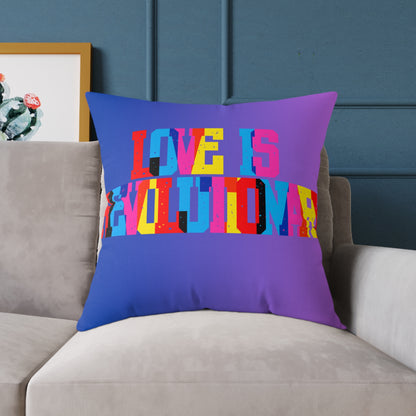 Love Is Revolutionary Poly Pillow