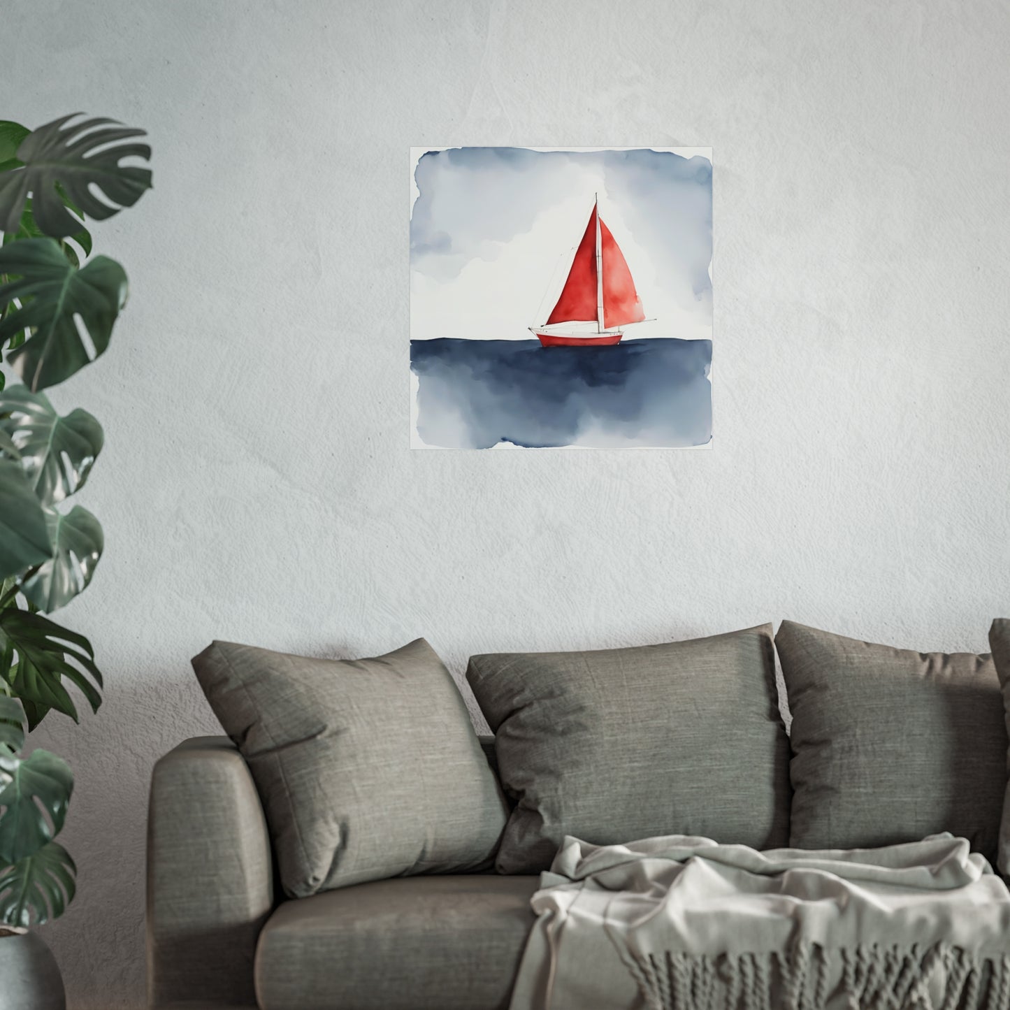 Blue Collection 17 Matte Print