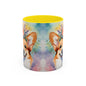 Corgi 04 Accent Coffee Mug - Dog Lover Gift