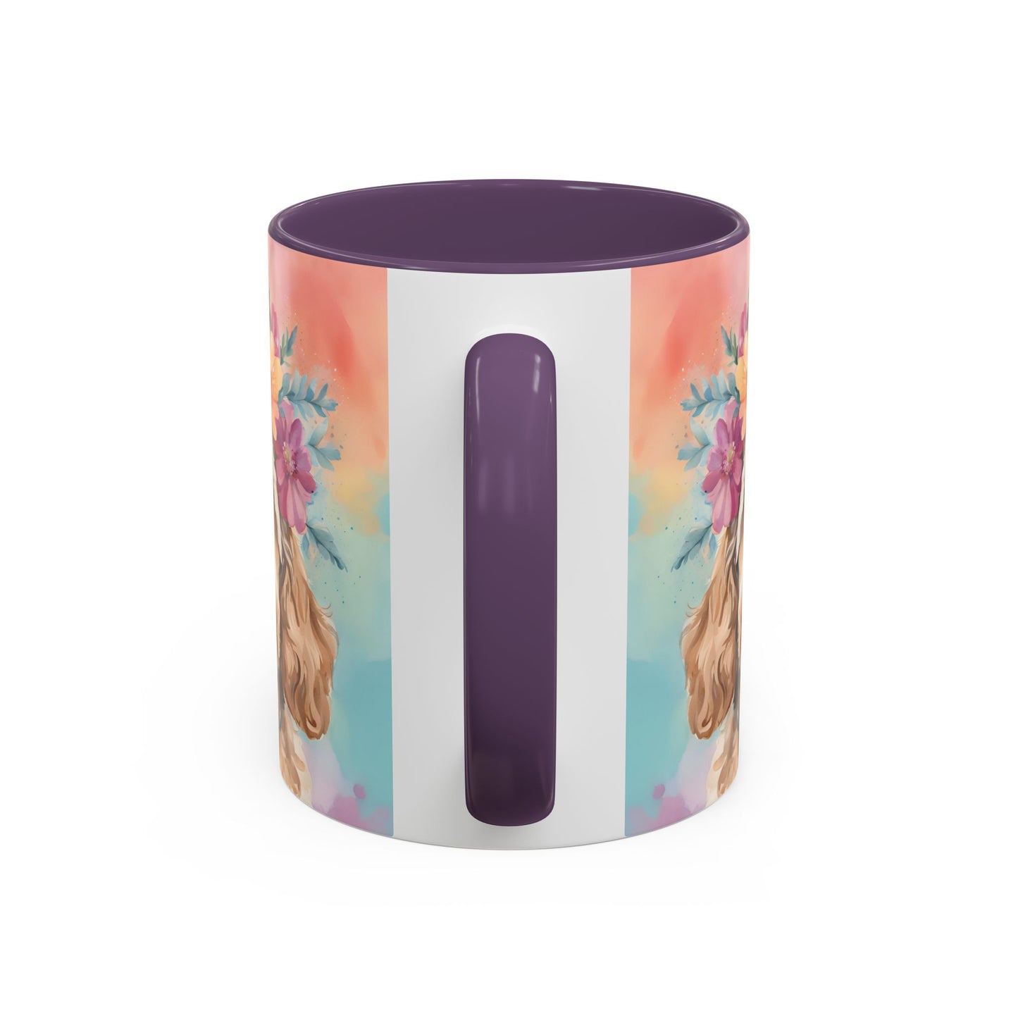 Cockapoo 01 Accent Coffee Mug - Dog Lover Gift