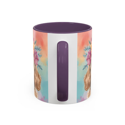 Cockapoo 01 Accent Coffee Mug - Dog Lover Gift