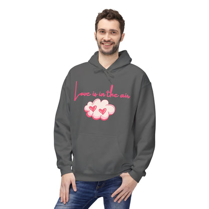 Love Is In The Air Unisex Valentines Hoodie