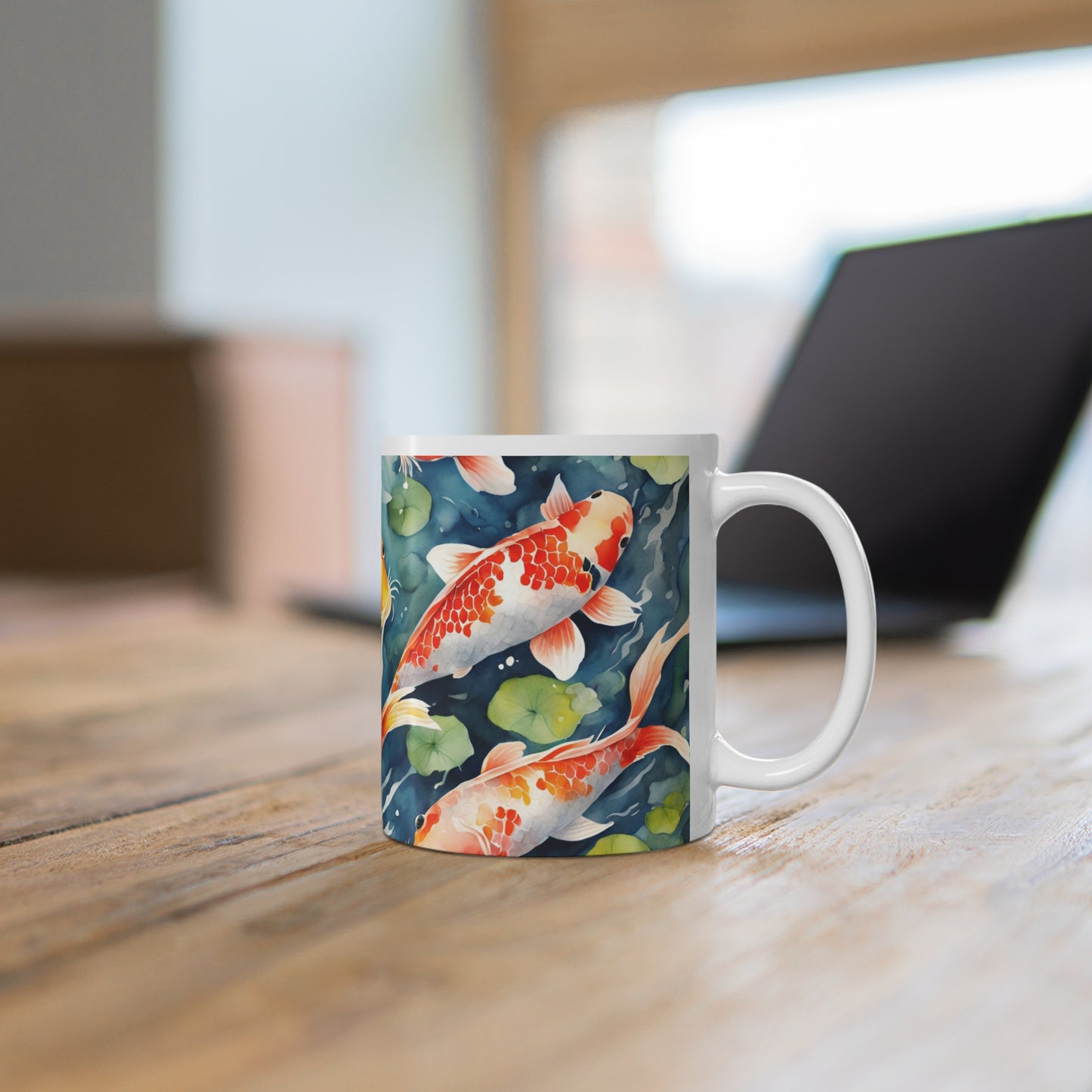Koi Carp 01 Mug - Nature's Beauty Collection