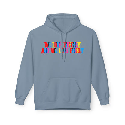 We Love Fiercely And We Live Freely Unisex Valentines Hoodie