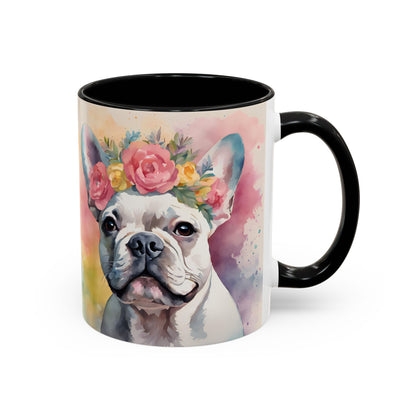 French Bulldog 04 Accent Coffee Mug - Dog Lover Gift