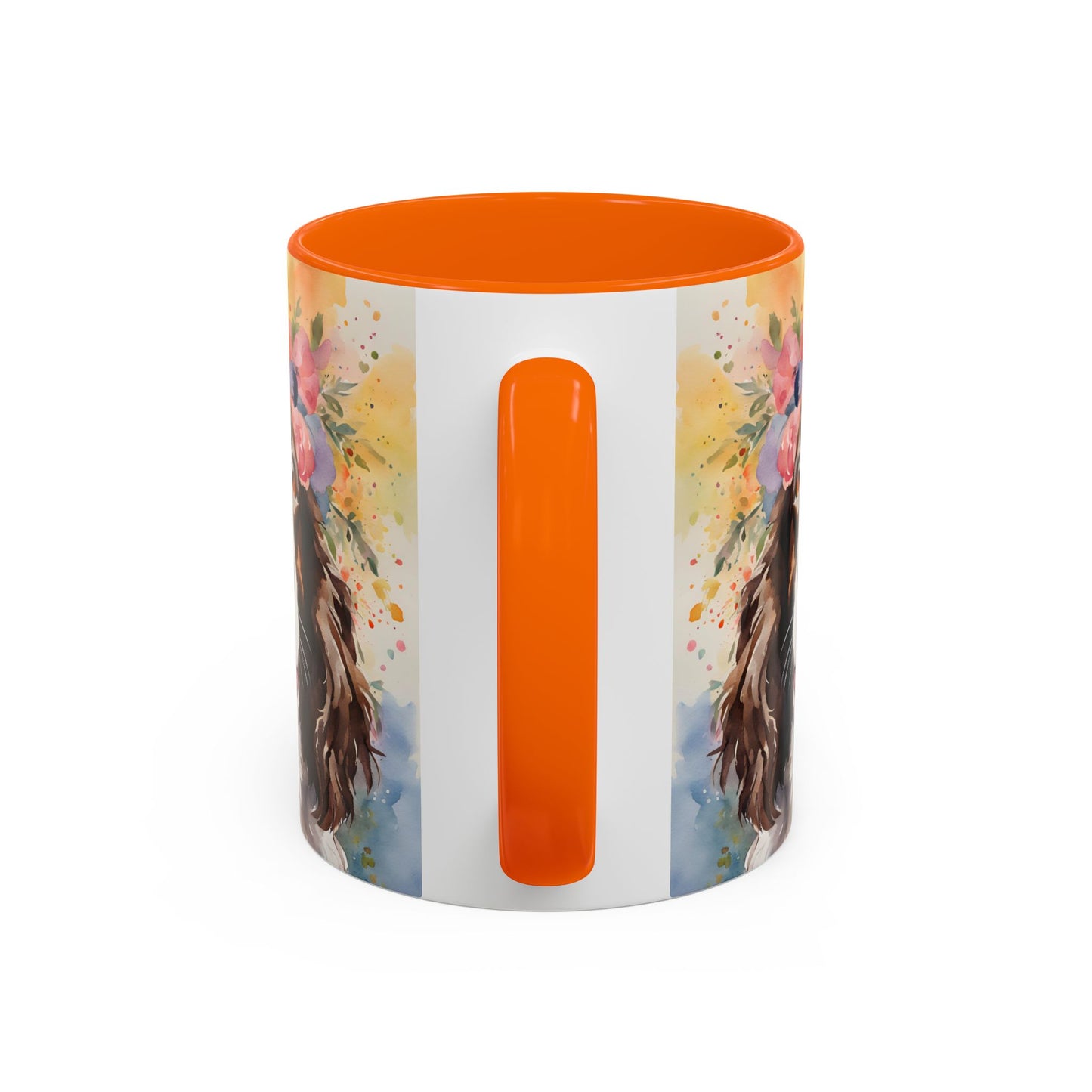 Springer Spaniel 03 Accent Coffee Mug - Dog Lover Gift