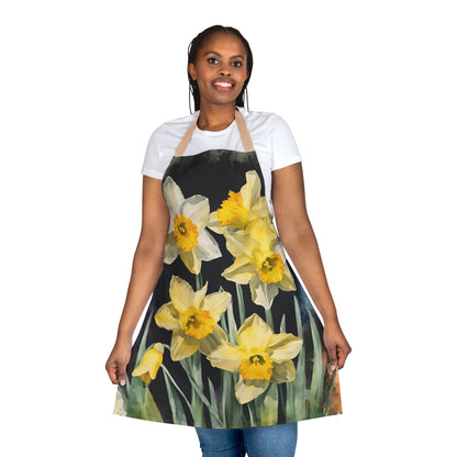 Daffodils 02 Apron 5-Color Straps