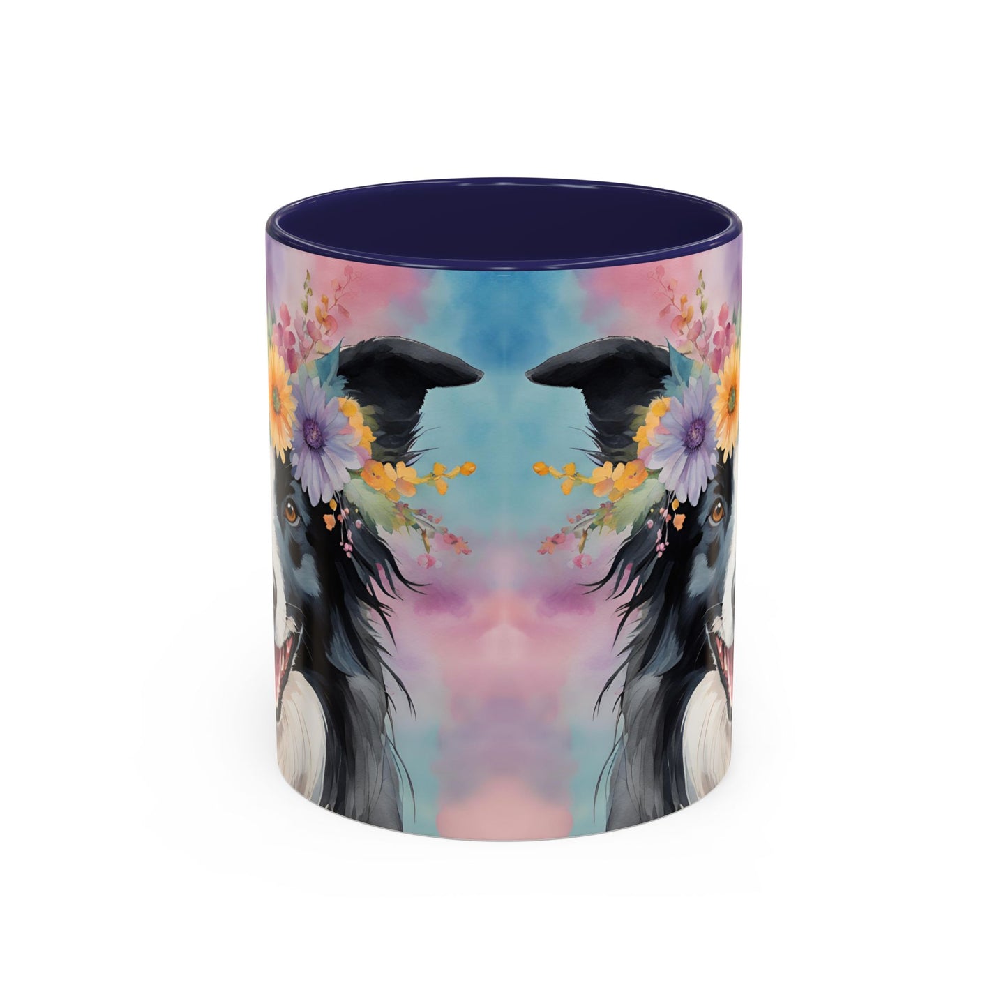 Border Collie 03 Accent Coffee Mug - Dog Lover Gift