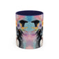 Border Collie 03 Accent Coffee Mug - Dog Lover Gift