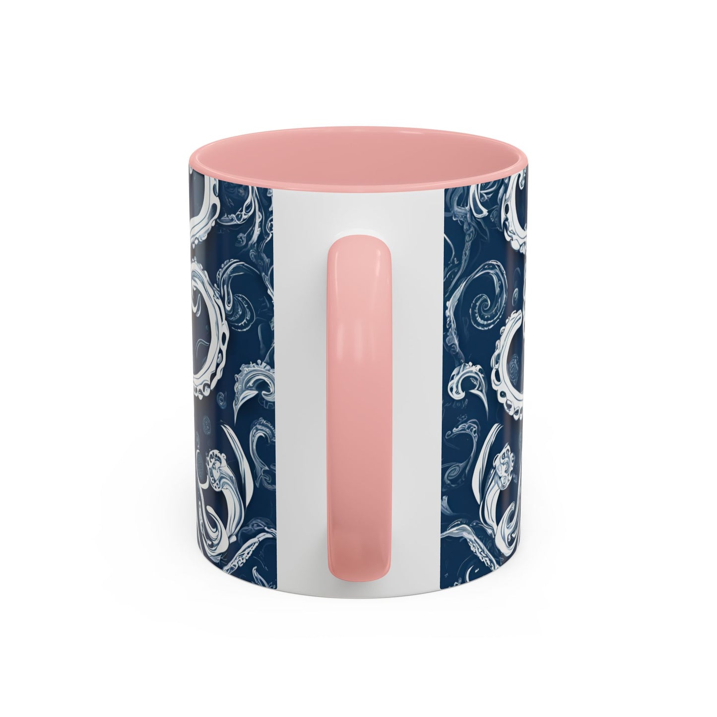 Octopus 8 Accent Coffee Mug (11oz)