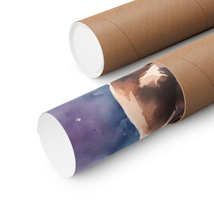 Dogs Dachshund 09 Matte Vertical Poster