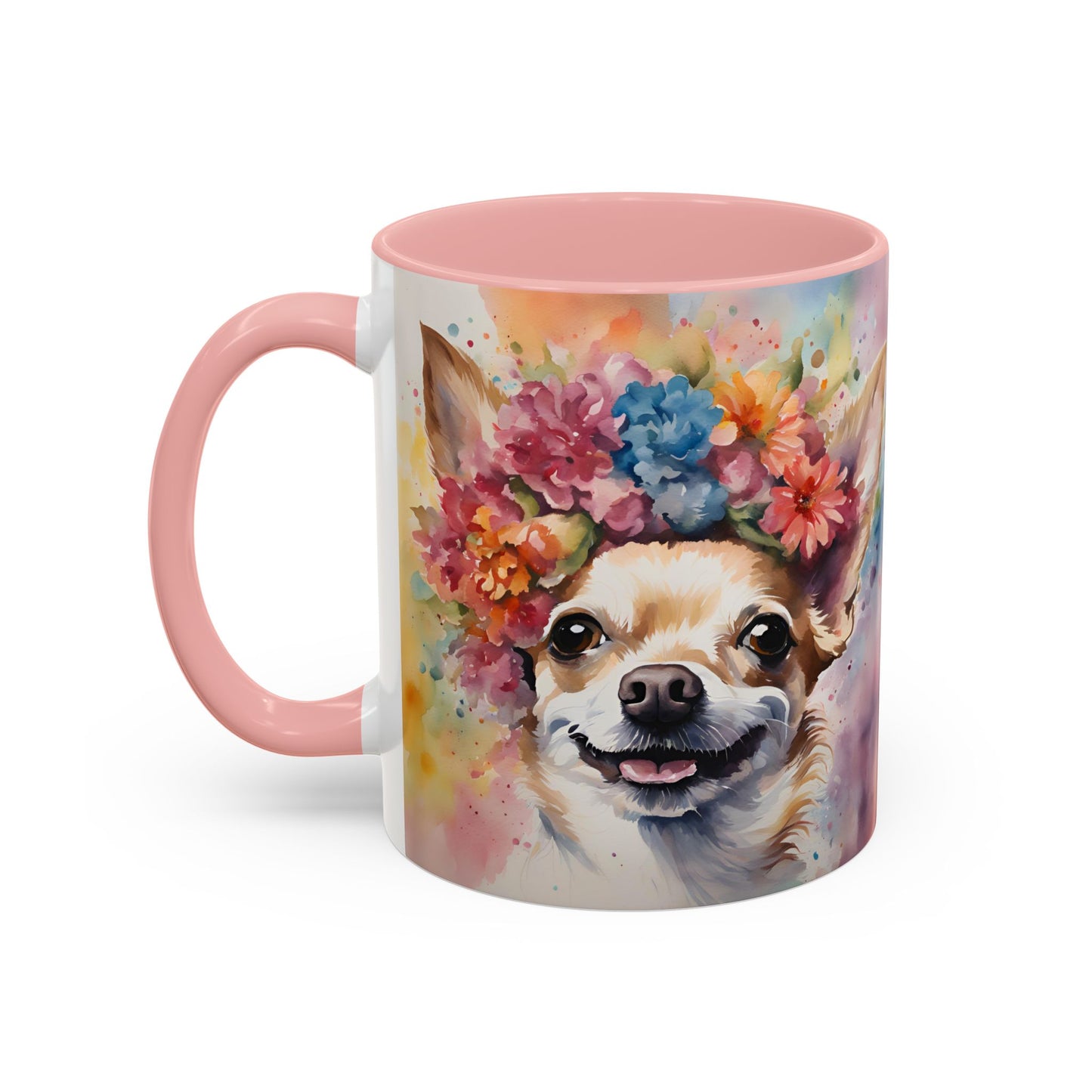 Chihuahua 04 Accent Coffee Mug - Dog Lover Gift