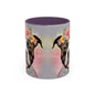 Staffordshire Bull Terrier 01 Accent Coffee Mug - Dog Lover Gift