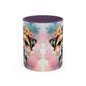 Border Terrier 03 Accent Coffee Mug - Dog Lover Gift