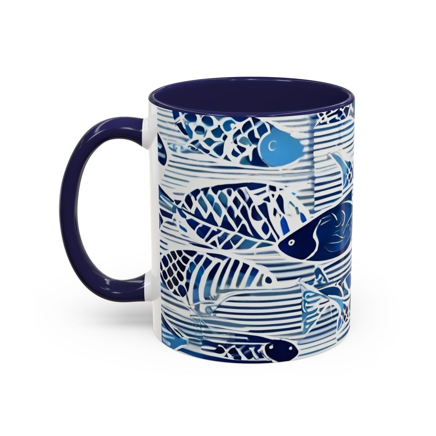 Fish 09 Accent Coffee Mug (11oz)