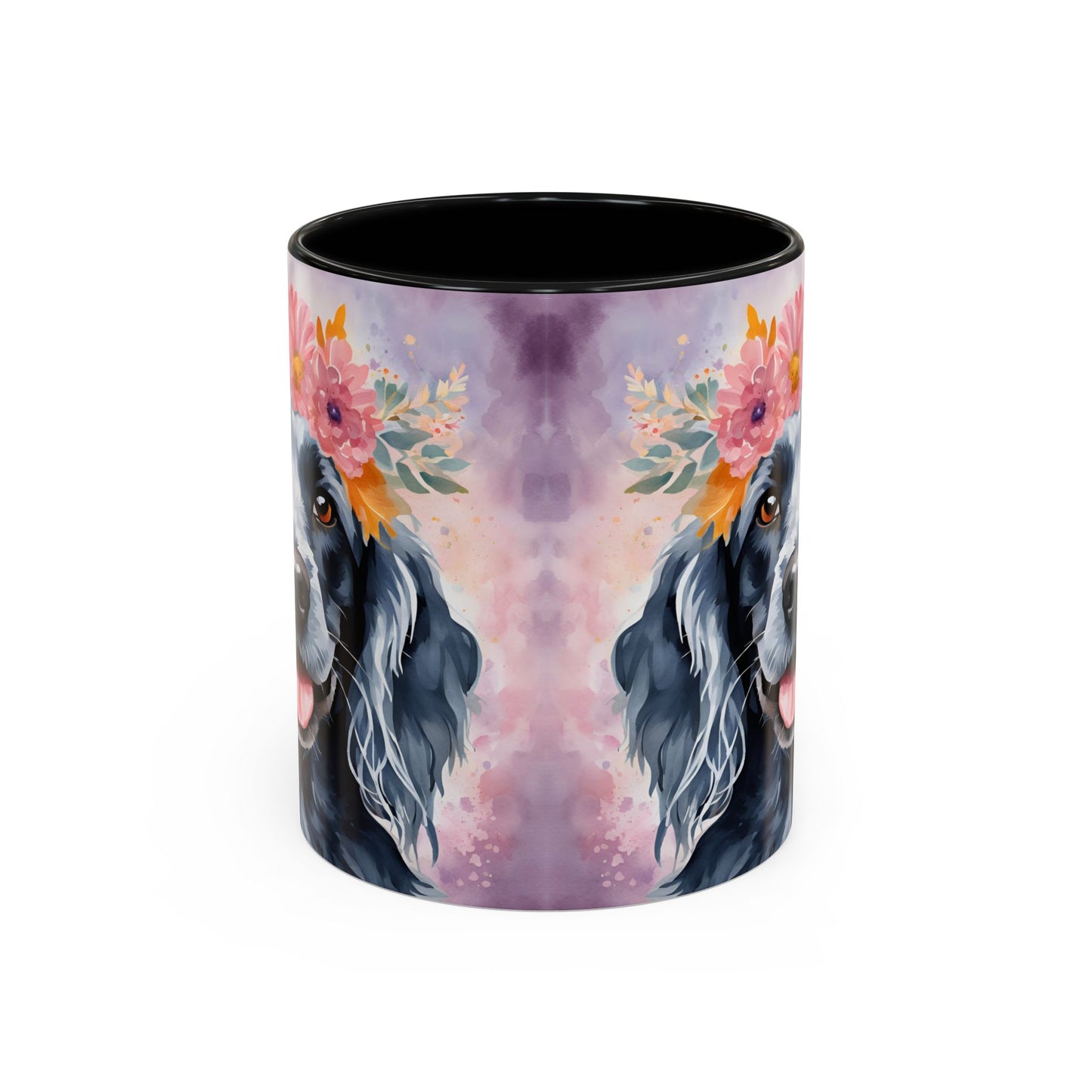 Blue Roan Cocker Spaniel 02 Accent Coffee Mug - Dog Lover Gift