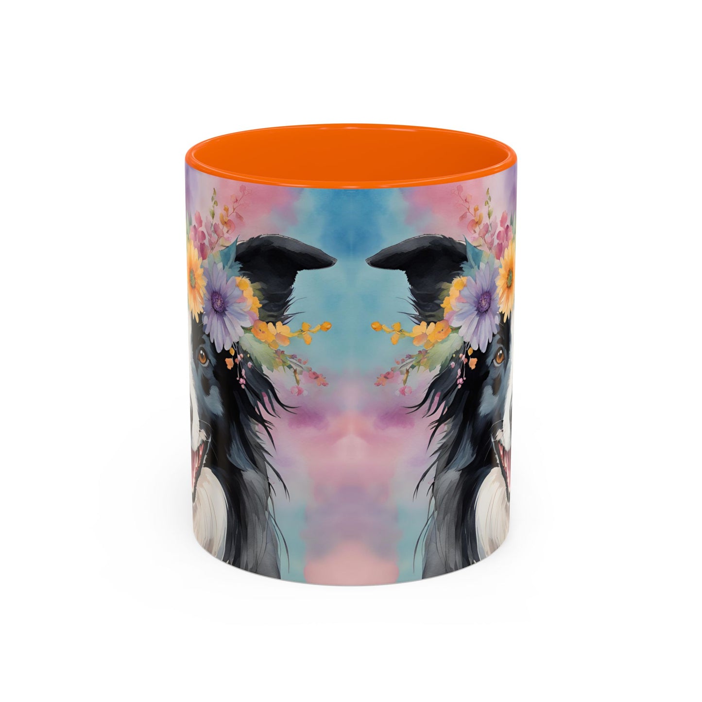Border Collie 03 Accent Coffee Mug - Dog Lover Gift