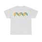 More Abstract Flowers 17 Unisex Heavy Cotton Tee