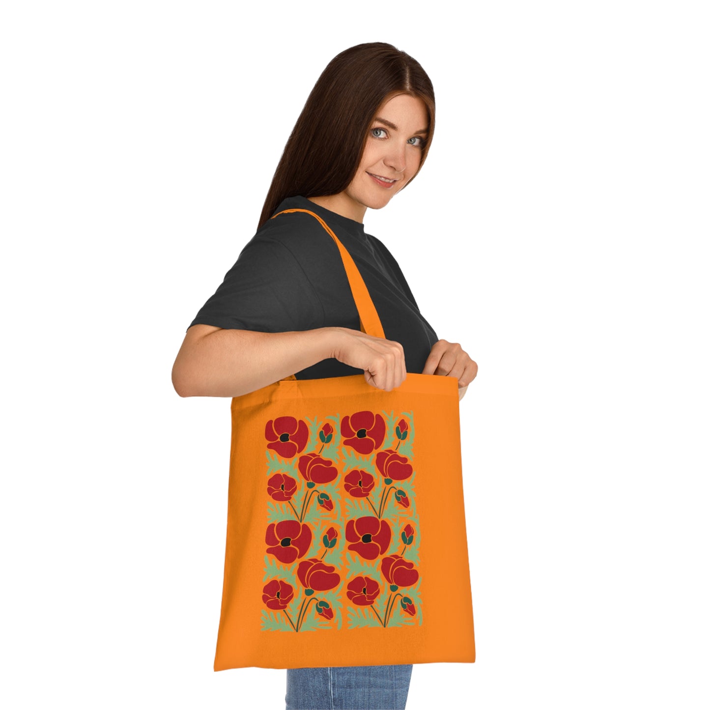 Abstract flowers 14 Cotton Tote