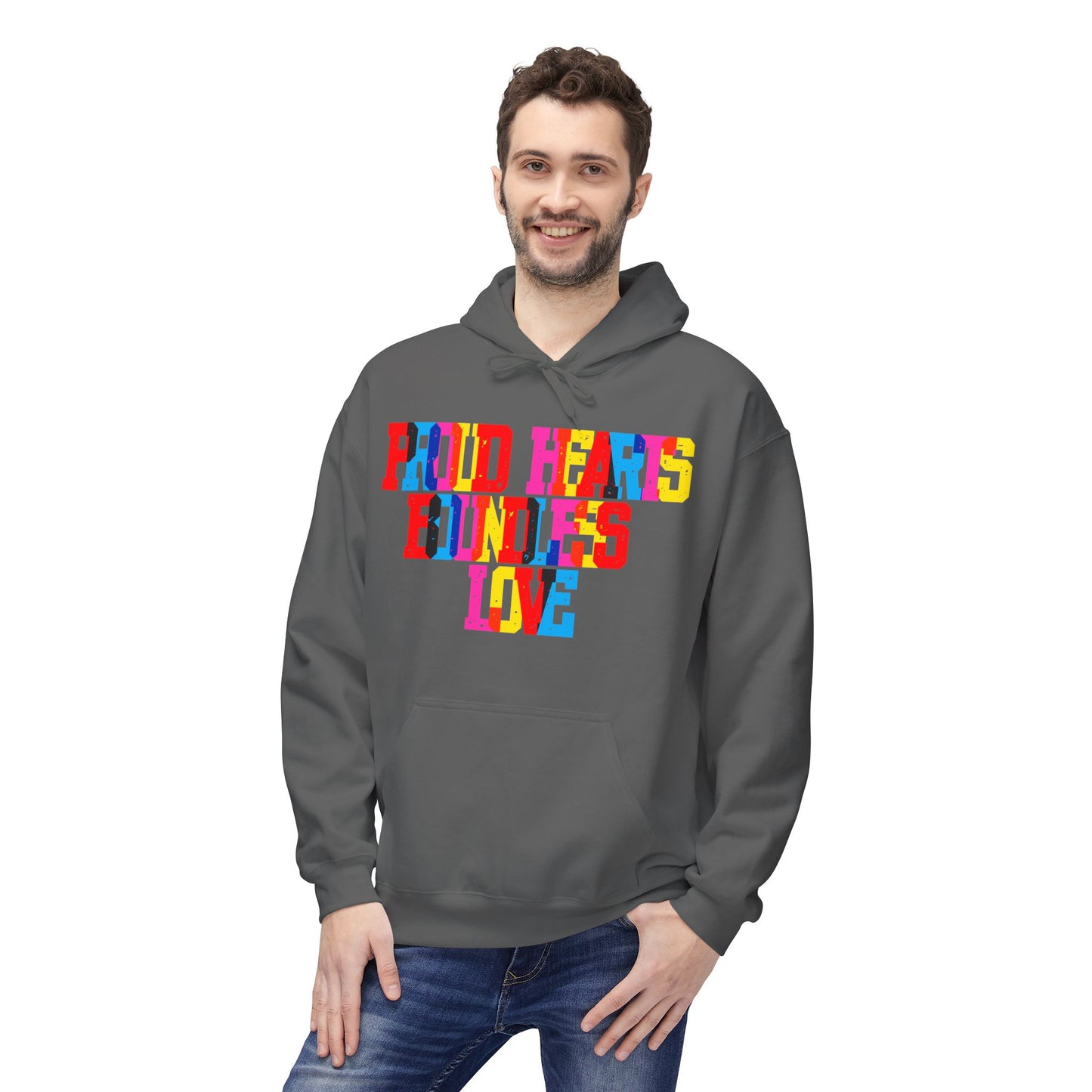 Proud Hearts Endless Love Unisex Valentines Hoodie