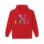 Rainbow Hearts Endless Love Unisex Valentines Hoodie