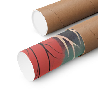 Retro forest 1 Matte Horizontal Posters