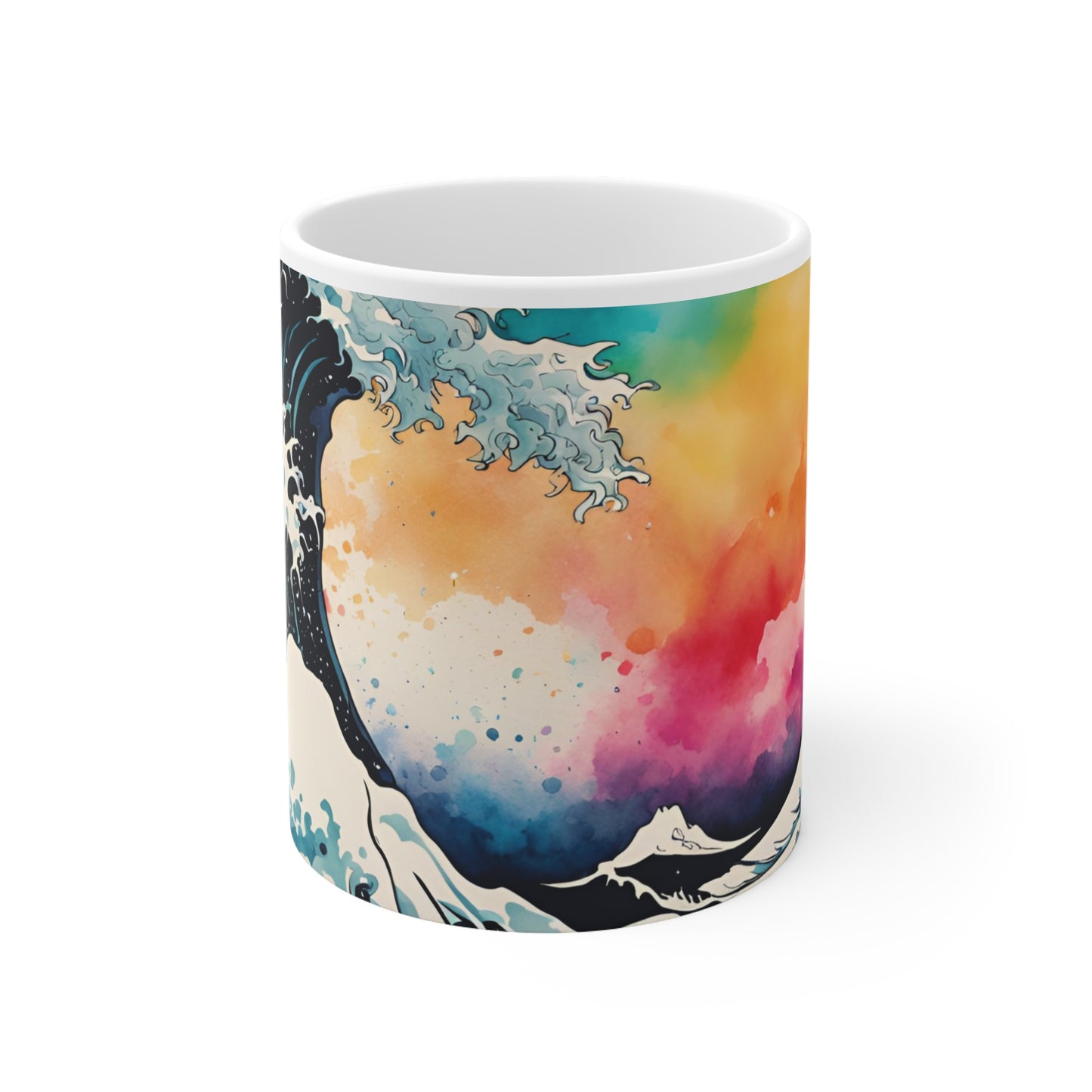 Japanese Waves 04 Mug - Nature's Beauty Collection