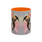 Staffordshire Bull Terrier 01 Accent Coffee Mug - Dog Lover Gift