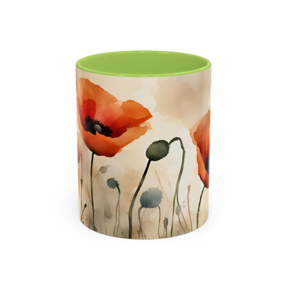 Poppy 4 Accent Mug 11oz