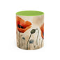 Poppy 4 Accent Mug 11oz