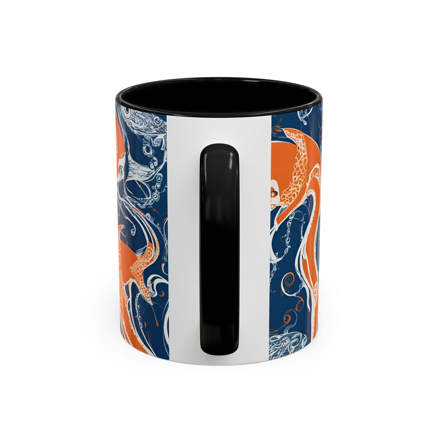 Orange Fish 10 Accent Coffee Mug (11oz)