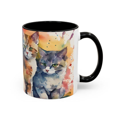 Kitties 1 Accent Coffee Mug, 11oz