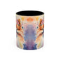 Pomeranian 04 Accent Coffee Mug - Dog Lover Gift