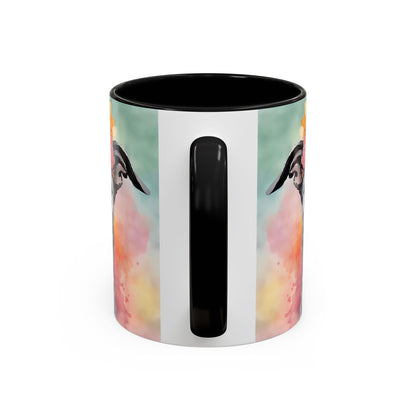 Greyhound 03 Accent Coffee Mug - Dog Lover Gift