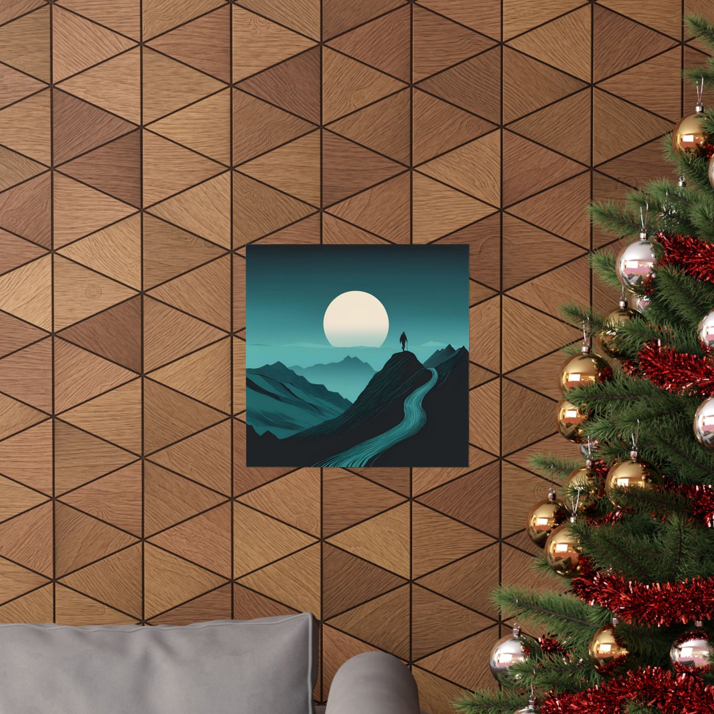 Lone Collection Walker 16 Matte Square Posters
