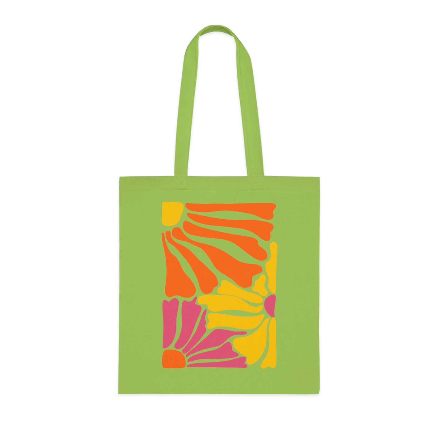 Abstract flowers 09 Cotton Tote