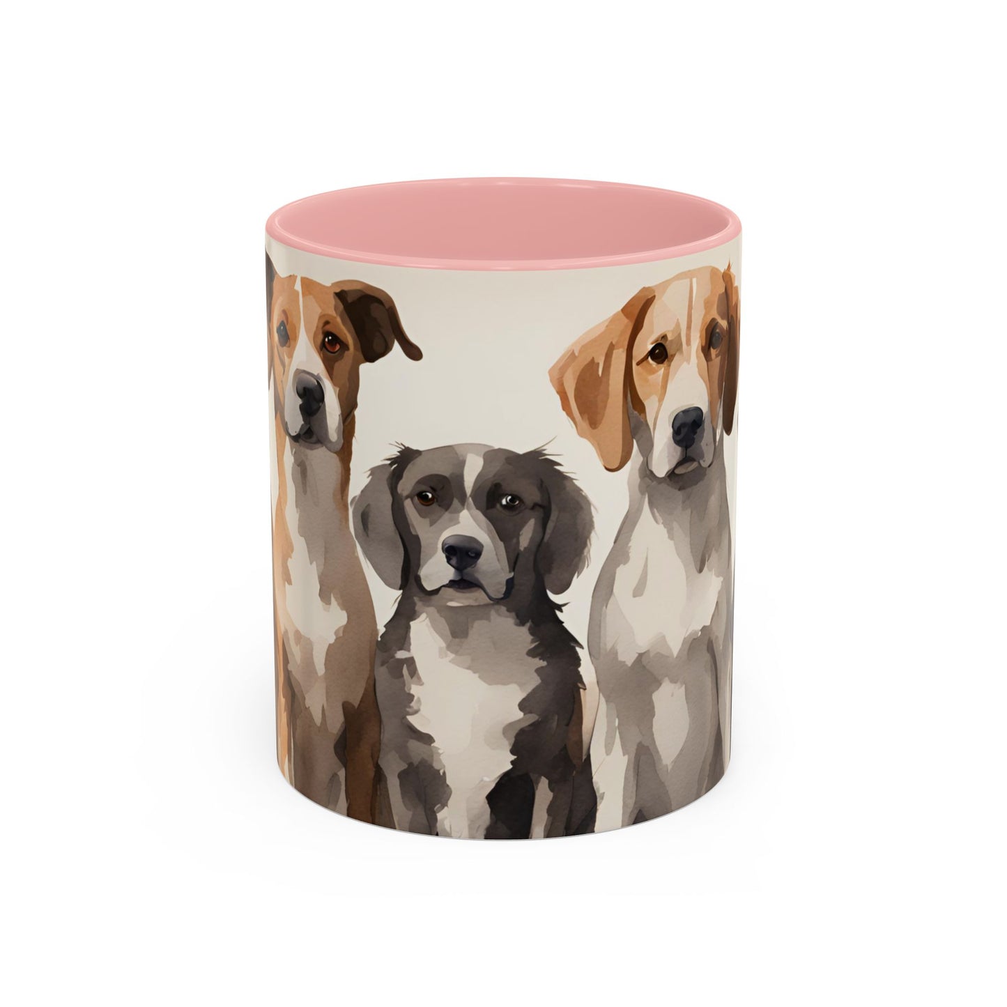 Doggies in a Row 1 Accent Mug 11oz