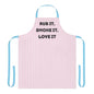Rub It, Smoke It, Love It Apron, Cooking Pun