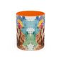Cockapoo 03 Accent Coffee Mug - Dog Lover Gift