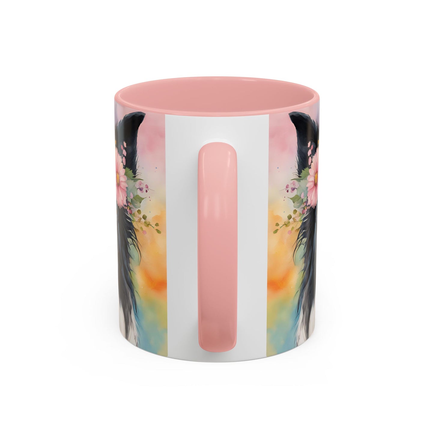 Border Collie 03 Accent Coffee Mug - Dog Lover Gift