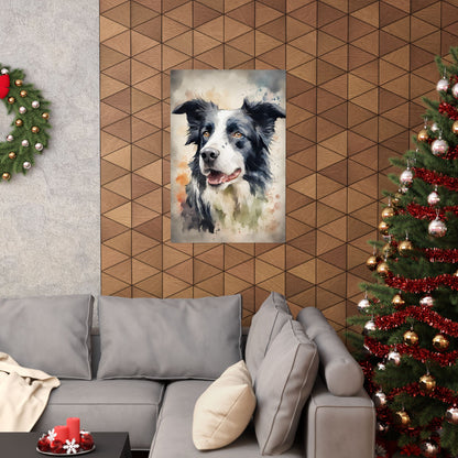 Dogs Sheep Dog 01 Matte Vertical Poster