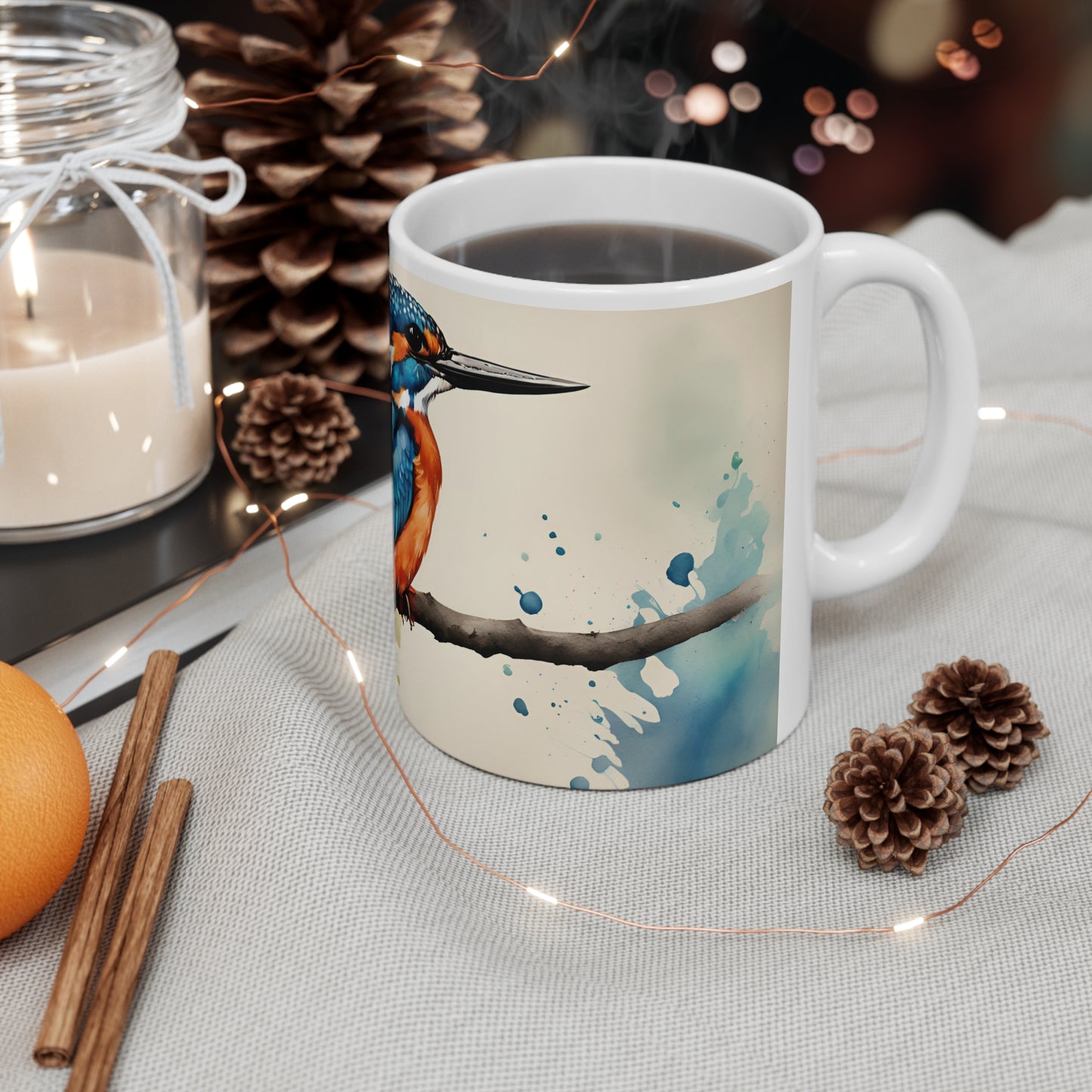 Kingfisher 02 Mug - Nature's Beauty Collection