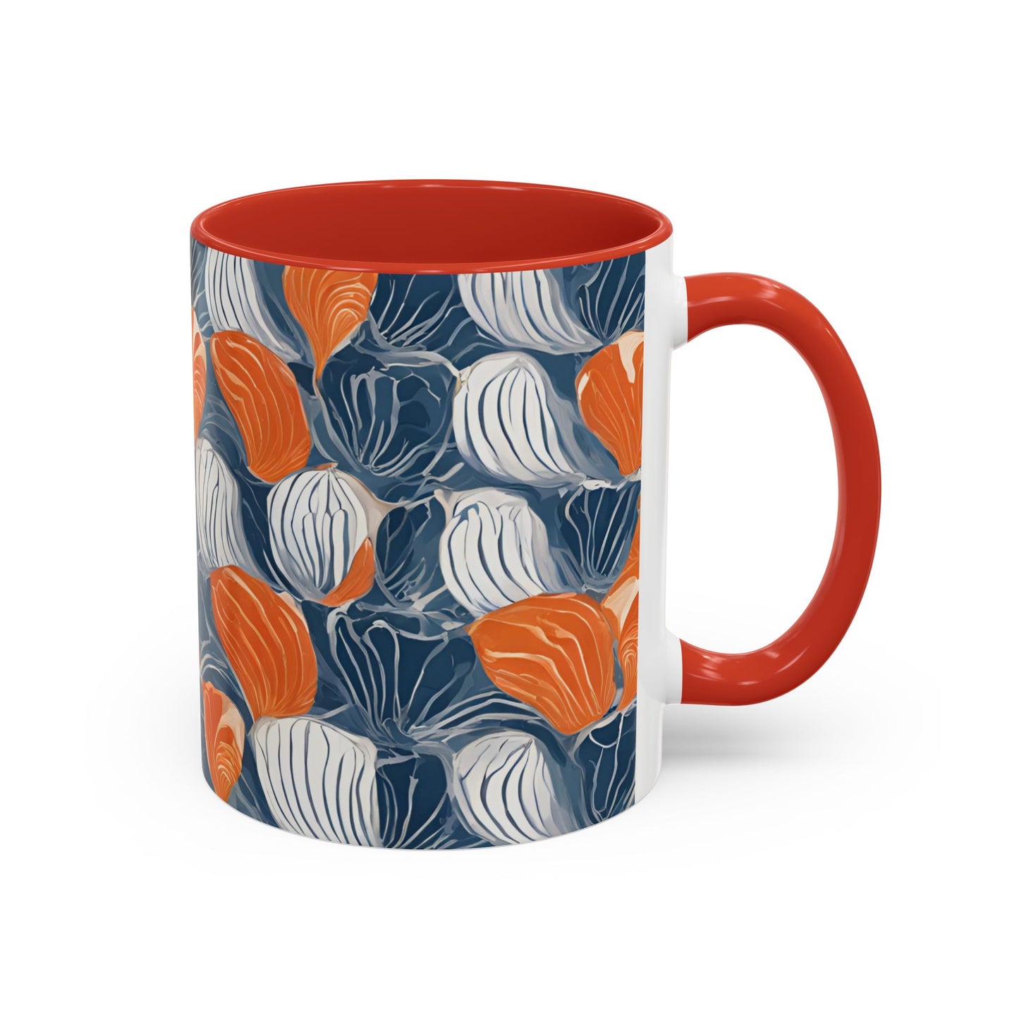 Orange shells 6 Accent Coffee Mug (11oz)